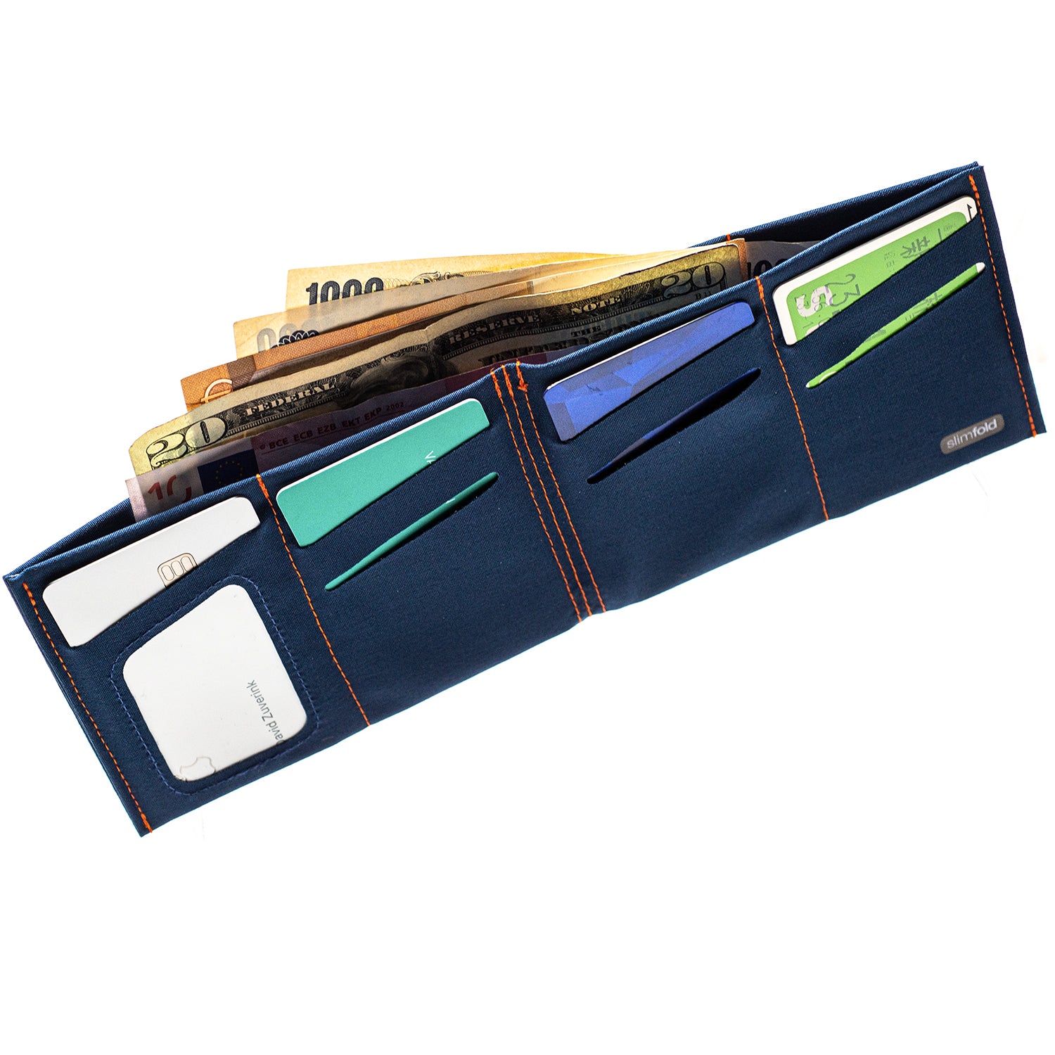 Buy Hidesign Ecom Blue Casual Leather Bi-Fold Wallet for Men Online At Best  Price @ Tata CLiQ